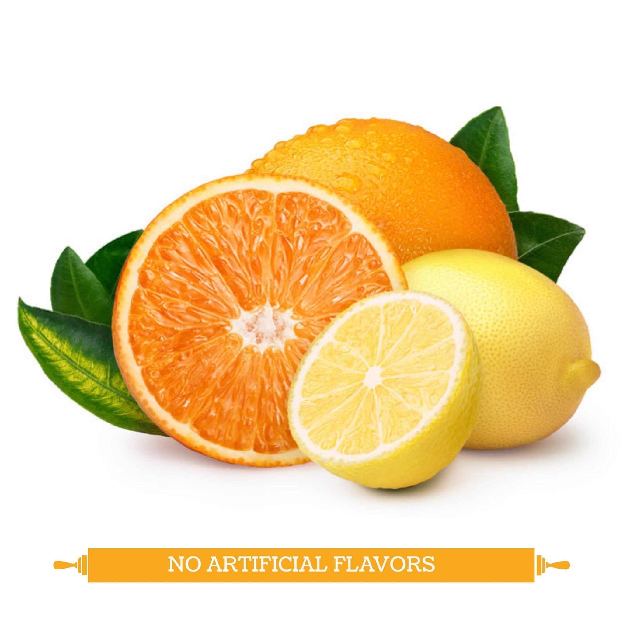 Andy Anand Sugar-Free Orange & Lemon Hard Candy (7 oz) | European Imported, Stevia | Local SoCal Bakery