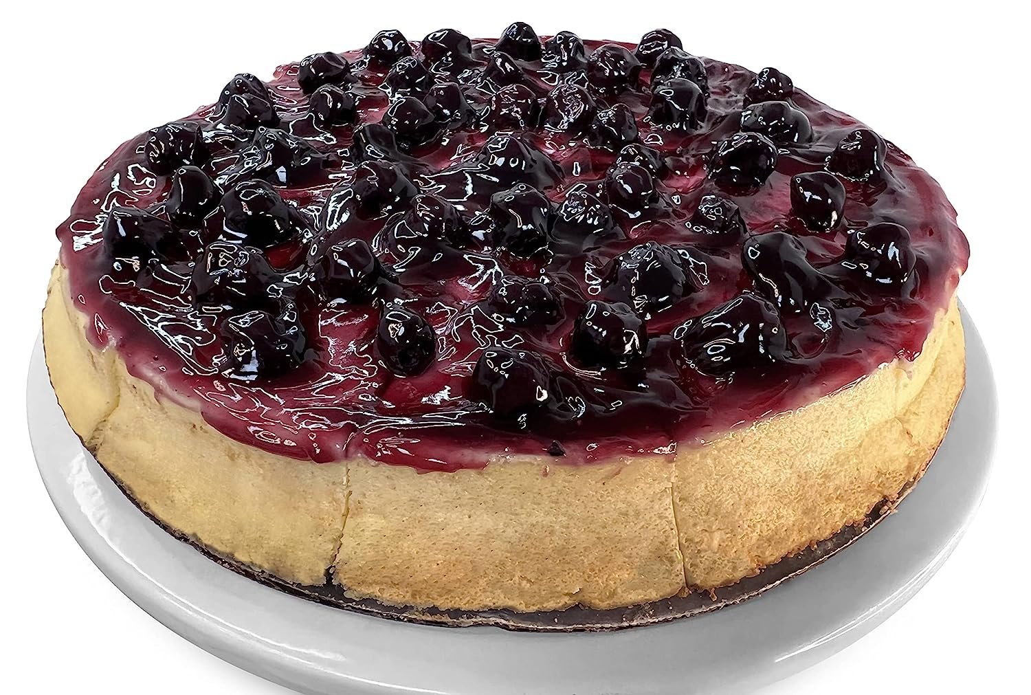 Andy Anand Gluten-Free Blueberry Cheesecake (9-inch, 2 lbs) | Hand-Baked Bakery Cheesecake | Local SoCal Bakery