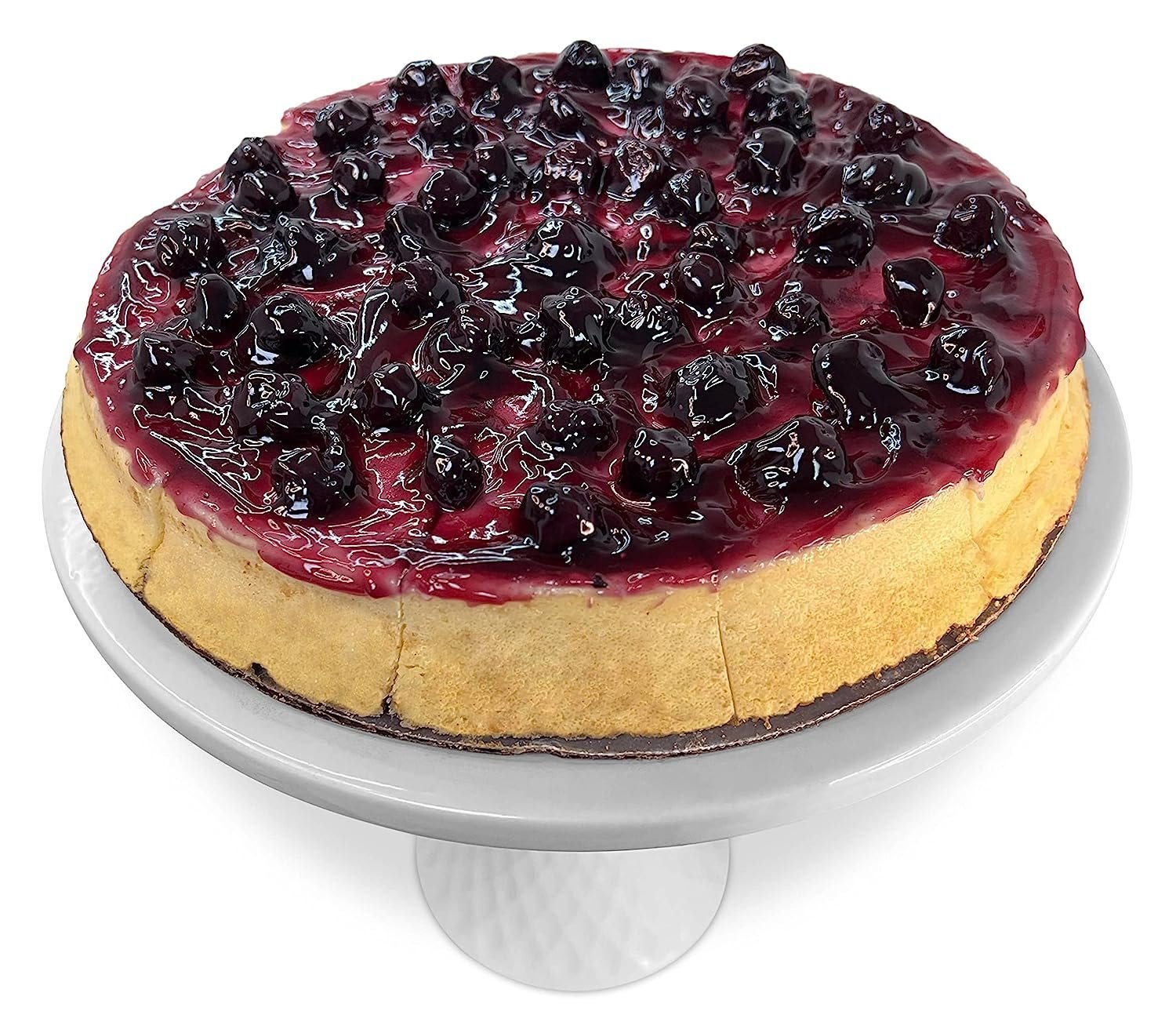 Andy Anand Gluten-Free Blueberry Cheesecake (9-inch, 2 lbs) | Hand-Baked Bakery Cheesecake | Local SoCal Bakery