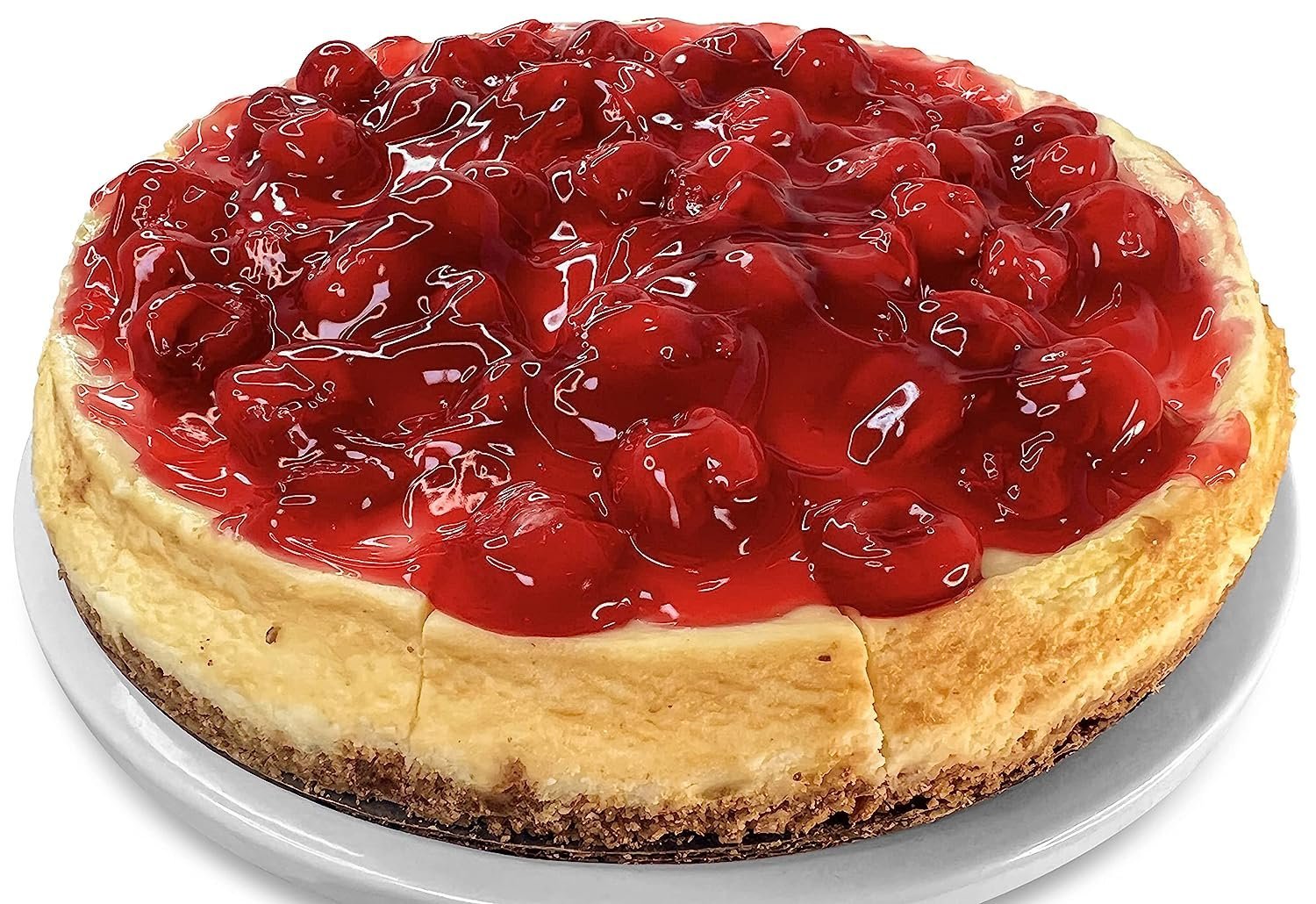 Andy Anand Gluten-Free Cherry Cheesecake (9-inch, 3.4 lbs) | Hand-Baked Bakery Cheesecake | Local SoCal Bakery