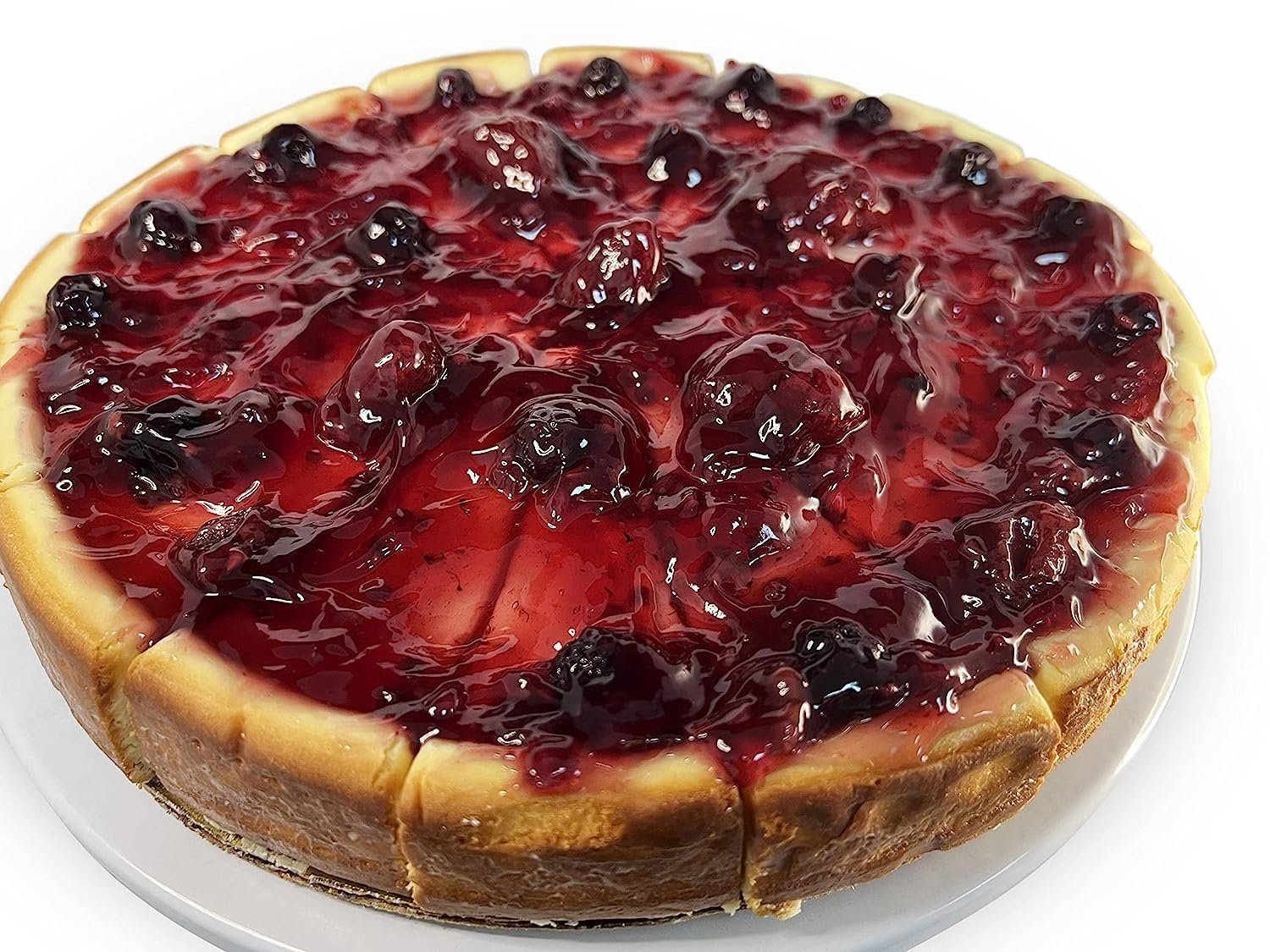 Andy Anand Gluten-Free Wild Berry Cheesecake (9-inch, 2.8 lbs) | Hand-Baked Bakery Cheesecake | Local SoCal Bakery