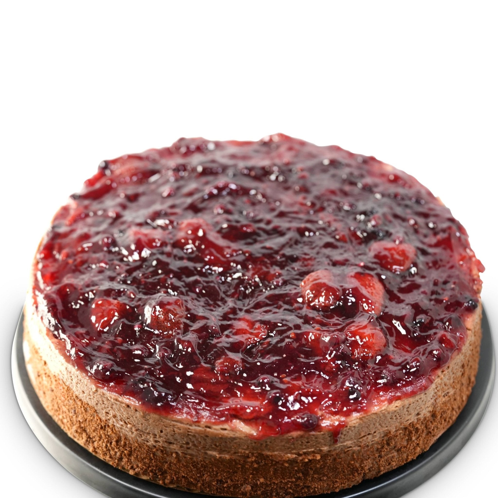 Andy Anand Sugar-Free Chocolate Wildberry Mousse Cake (3 lbs) | Keto & Diabetic-Friendly | SoCal Bakery