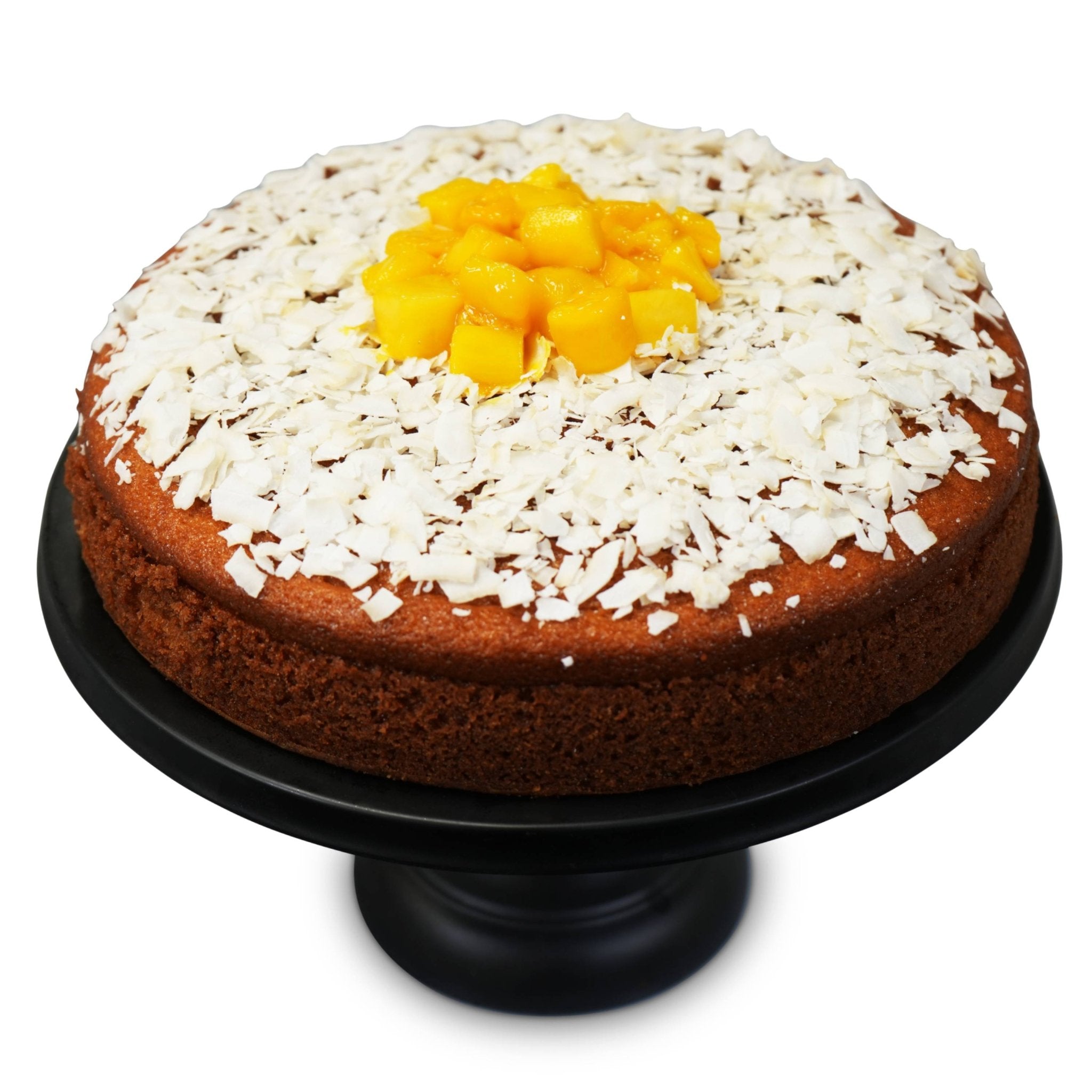 Andy Anand Sugar-Free Mango Coconut Cake (2.5 lbs) | Keto & Diabetic-Friendly | SoCal Bakery