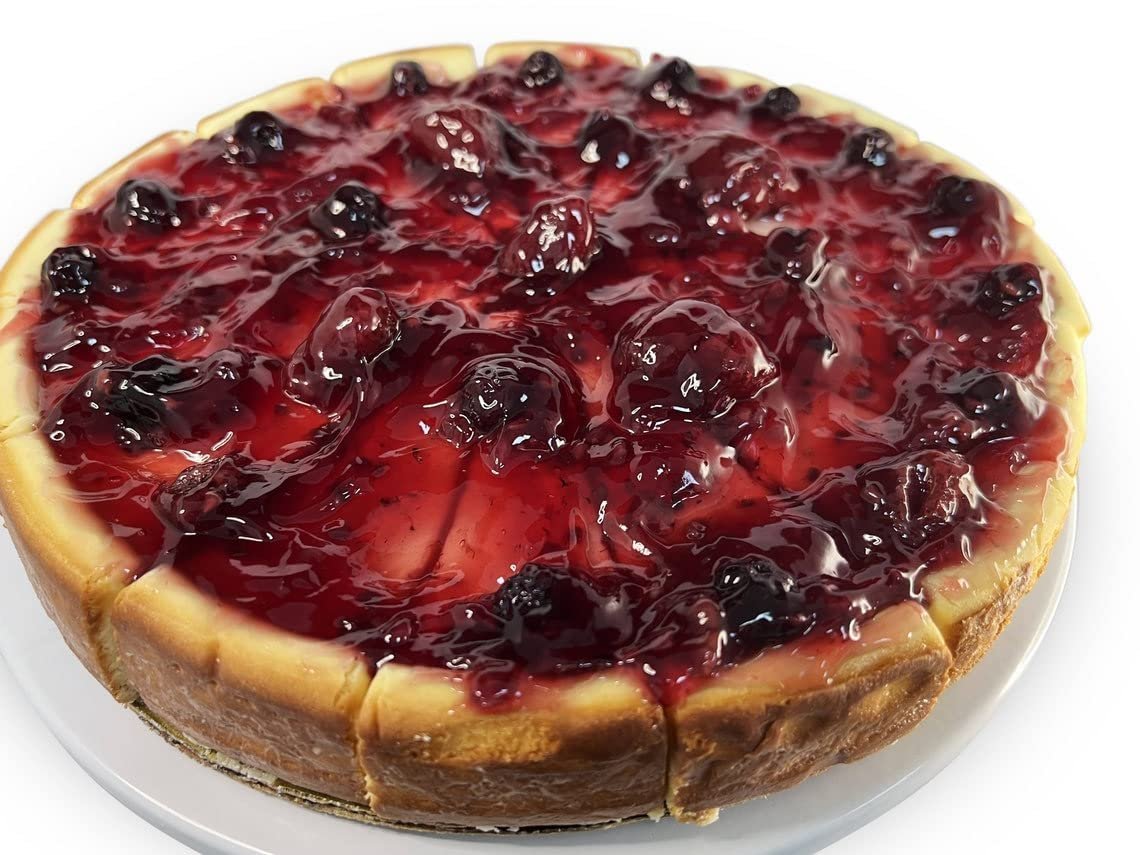Andy Anand Sugar-Free Wild Berry Cheesecake (9-inch, 2.8 lbs) | Sugar-Free Cheesecake | Local SoCal Bakery