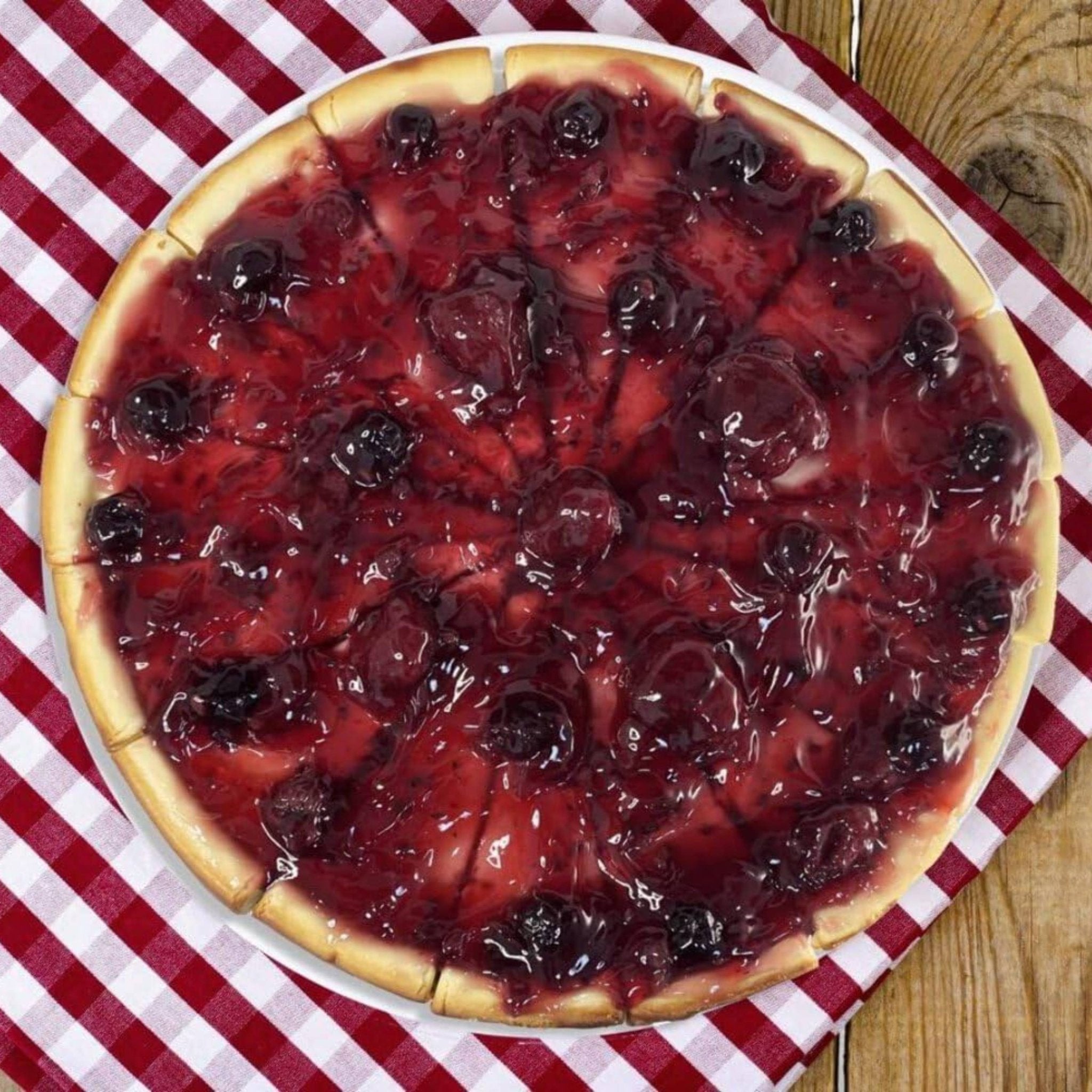 Andy Anand Sugar-Free Wild Berry Cheesecake (9-inch, 2.8 lbs) | Sugar-Free Cheesecake | Local SoCal Bakery
