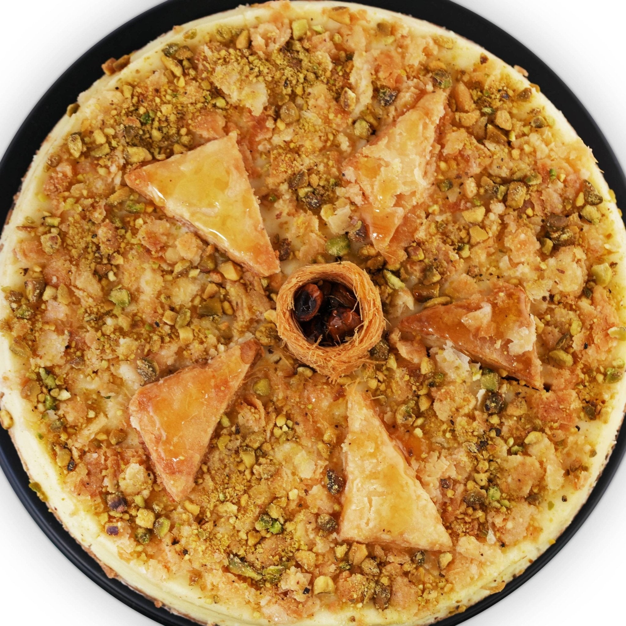 Andy Anand Sugar-Free Baklava Cheesecake (9-inch, 2.8 lbs) | Sugar-Free & Keto Cheesecake | Local SoCal Bakery