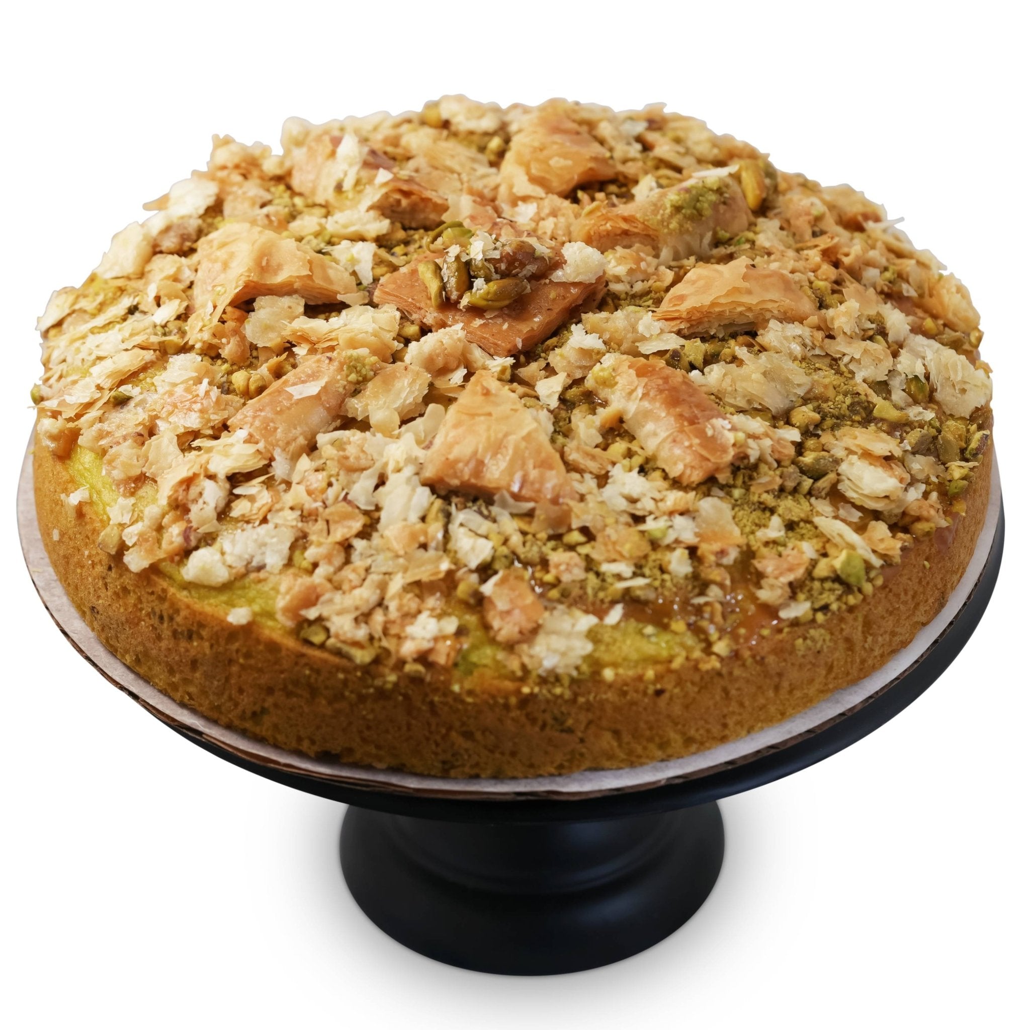 Andy Anand Sugar-Free Baklava Pistachio Cake (9-inch, 2.8 lbs) | Keto & Diabetic-Friendly | SoCal Bakery