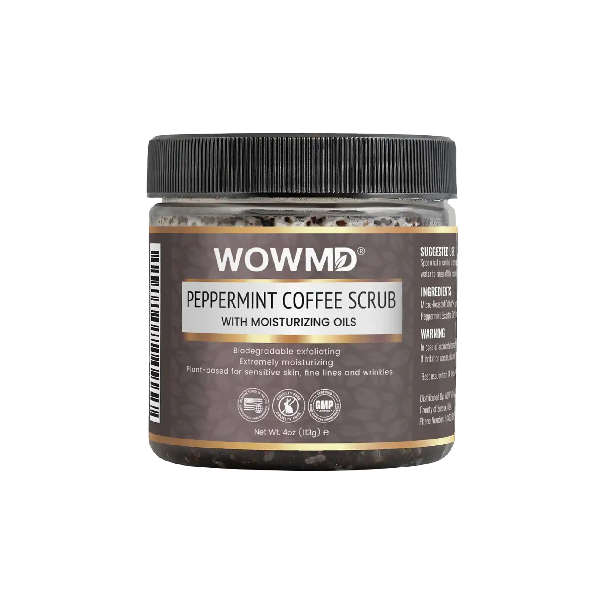 Peppermint Coffee Scrub