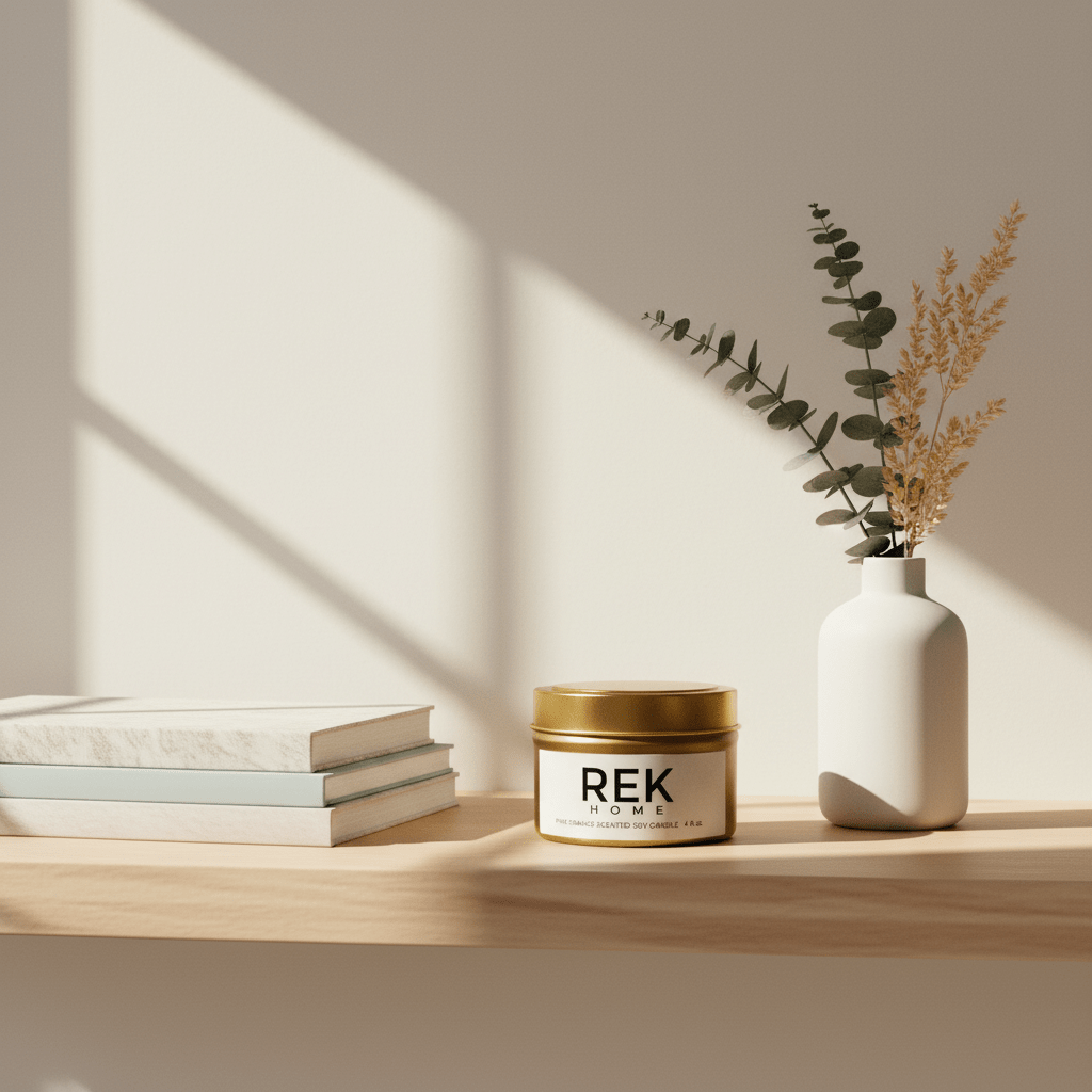 Pine Orange Soy Candle