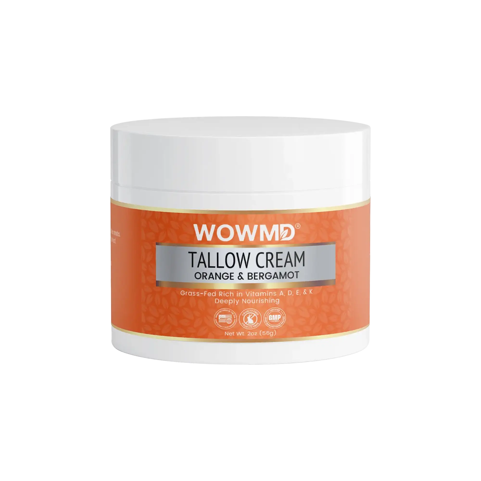Tallow Cream Orange & Bergamot